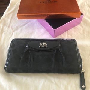 Black Coach Wallet